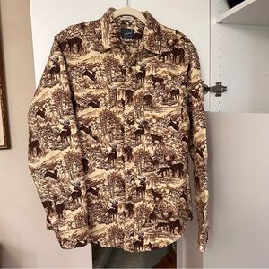 J Crew Patterned Workshirt